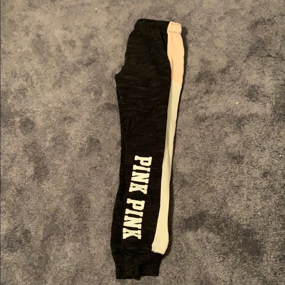Pink sweatpants